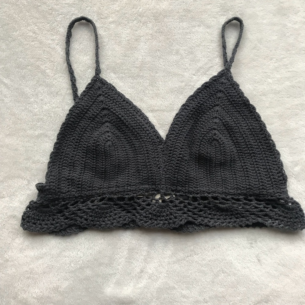 Crochet bralette